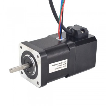 Silnik krokowy Nema 17 serii P 17BK05-05 48 Ncm z hamulcem elektromagnetycznym