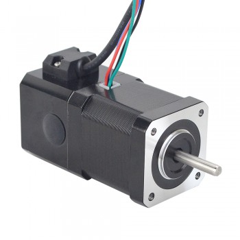 Silnik krokowy Nema 17 serii P 17BK05-05 48 Ncm z hamulcem elektromagnetycznym