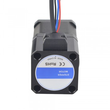 Silnik krokowy Nema 17 serii P 17BK05-05 48 Ncm z hamulcem elektromagnetycznym