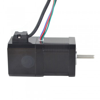 Silnik krokowy Nema 17 serii P 17BK05-05 48 Ncm z hamulcem elektromagnetycznym