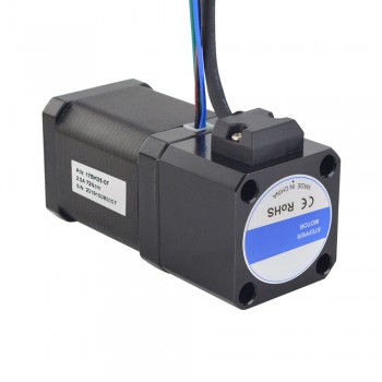 Silnik krokowy Nema 17 serii P 17BK05-07 72 Ncm z hamulcem elektromagnetycznym