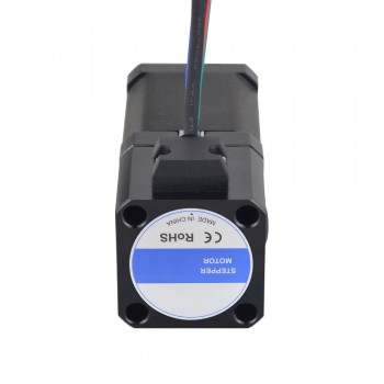 Silnik krokowy Nema 17 serii P 17BK05-07 72 Ncm z hamulcem elektromagnetycznym
