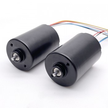 20 szt. Silnik BLDC 12V/24V Φ35,8mm TEC3650 200g.cm 5300RPM/3400RPM Wał 3,175mm
