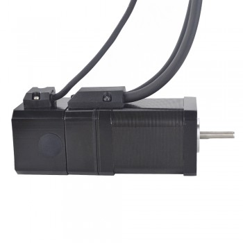 Silnik krokowy Nema 17 z zamkniętą pętlą Seria P 17E1KBK05-07 72Ncm z hamulcem elektromagnetycznym