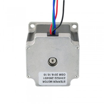 Silnik krokowy Nema 23 23HS22-2804S1 2,5 V 1,26 Nm 4 przewody wał Φ6 mm