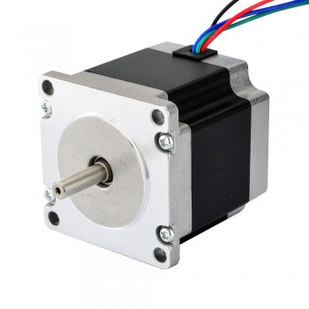 Silnik krokowy Nema 23 23HS22-2804S1 2,5 V 1,26 Nm 4 przewody wał Φ6 mm