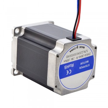 Silnik krokowy Nema 23 23HS30-2804S-RV 1,85 Nm do przekładni ślimakowej NMRV30