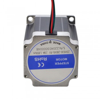 Silnik krokowy Nema 23 23HS30-2804S-RV 1,85 Nm do przekładni ślimakowej NMRV30