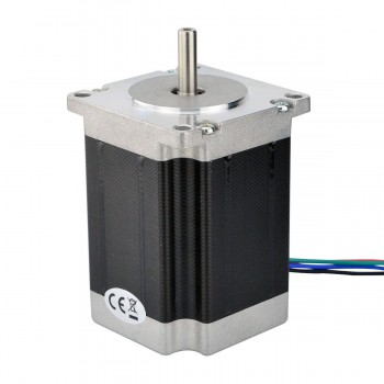 Silnik krokowy Nema 23 23HS30-2804S1 1,9 Nm 3,2 V 4 przewody wał Φ6 mm