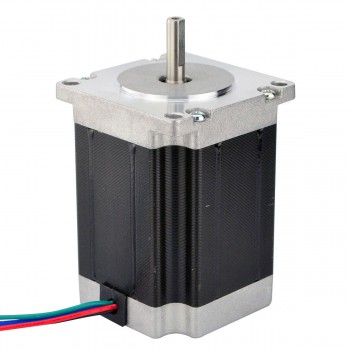 Silnik krokowy Nema 23 23HS30-2804S1 1,9 Nm 3,2 V 4 przewody wał Φ6 mm