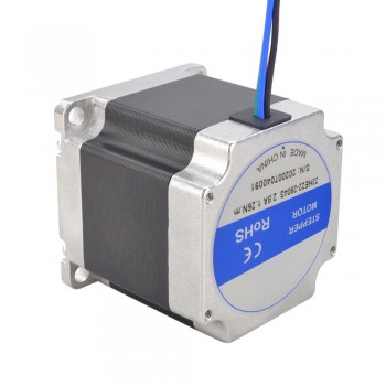 Silnik krokowy Nema 23 serii E 23HE22-2804S 1,8 stopnia 1,26 Nm 4 przewody