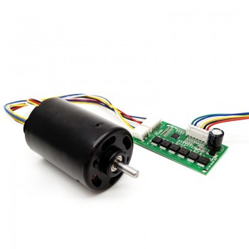20 szt. silników BLDC o wysokim momencie obrotowym 12 V/24 V + sterownik silnika bezszczotkowego TEC4260 500 g.cm 2500 obr./min/1300 obr./min