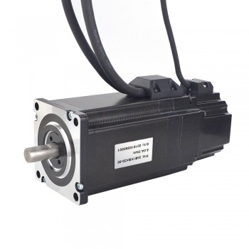 Silnik krokowy Nema 24 z zamkniętą pętlą 24E1KBK20-30 3Nm z hamulcem elektromagnetycznym