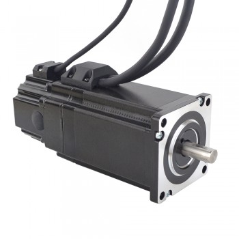 Silnik krokowy Nema 24 z zamkniętą pętlą 24E1KBK20-30 3Nm z hamulcem elektromagnetycznym