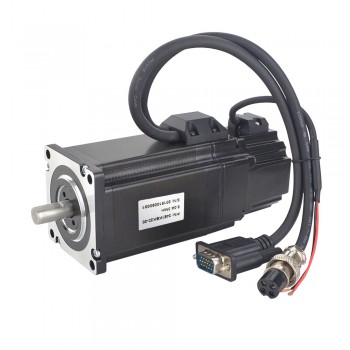 Silnik krokowy Nema 24 z zamkniętą pętlą 24E1KBK20-30 3Nm z hamulcem elektromagnetycznym