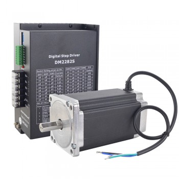 Silnik krokowy Nema 34 + sterownik silnika krokowego 1-DM2282S-34HS59 12,0 Nm 1,8 stopnia