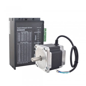 Silnik krokowy Nema 34 + sterownik silnika krokowego 1-DM860S-34HS31 4,5 Nm 1,8 stopnia