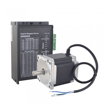 Silnik krokowy Nema 34 + sterownik silnika krokowego 1-DM860S-34HS38 6,0 Nm 1,8 stopnia