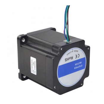Silnik krokowy Nema 34 34HP38-6004S 1,8 stopnia 7,2 Nm 6,0 A 4 przewody