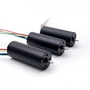 20 szt. Φ16mm 12/24V bezszczotkowy silnik prądu stałego bezrdzeniowy TBC1640 0,005 N.m 2,7 W-7,6 W wał 2 mm