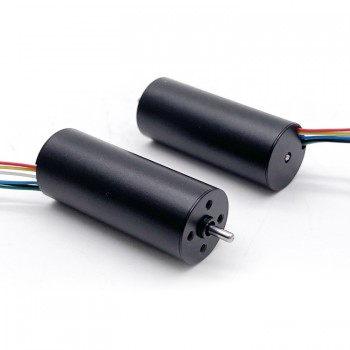 20 szt. Φ16mm 12/24V bezszczotkowy silnik prądu stałego bezrdzeniowy TBC1640 0,005 N.m 2,7 W-7,6 W wał 2 mm
