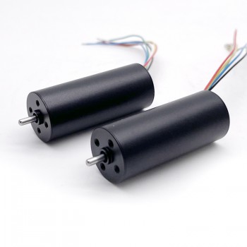20 szt. Φ16mm 12/24V bezszczotkowy silnik prądu stałego bezrdzeniowy TBC1640 0,005 N.m 2,7 W-7,6 W wał 2 mm