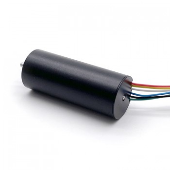 20 szt. Φ16mm 12/24V bezszczotkowy silnik prądu stałego bezrdzeniowy TBC1640 0,005 N.m 2,7 W-7,6 W wał 2 mm