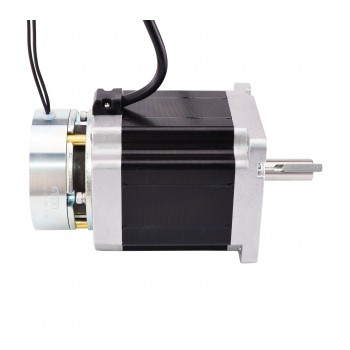 Silnik krokowy Nema 34 34HS38-4204D-B400 7,0 Nm z hamulcem (moment tarcia 4,0 Nm)