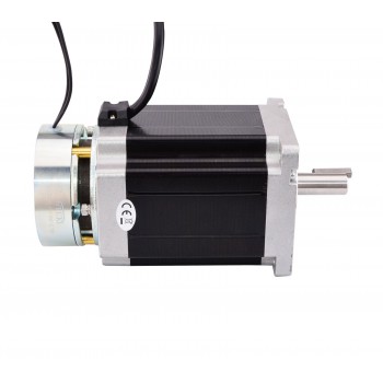 Silnik krokowy Nema 34 34HS46-5004D-B400 8,5 Nm z hamulcem (moment tarcia 4,0 Nm)