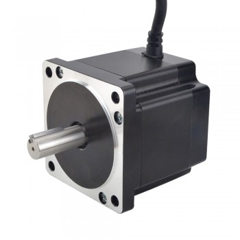 Silnik krokowy Nema 34 serii E 34HE31-6004S 4 przewody 1,8 stopnia 4,8 Nm 6,0 A