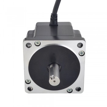 Silnik krokowy Nema 34 serii E 34HE31-6004S 4 przewody 1,8 stopnia 4,8 Nm 6,0 A