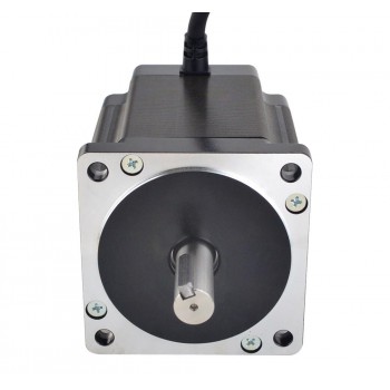 Silnik krokowy Nema 34 serii E 34HE45-6004S 1,8 stopnia 8,2 Nm 6,0 A 4 przewody