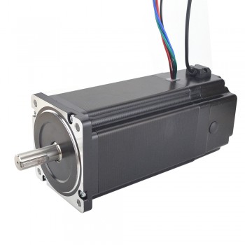 Silnik krokowy Nema 34 serii P 34BK50-120 12 Nm z hamulcem elektromagnetycznym