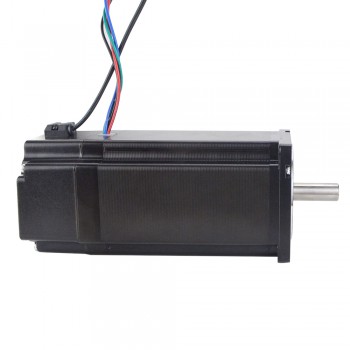 Silnik krokowy Nema 34 serii P 34BK50-120 12 Nm z hamulcem elektromagnetycznym