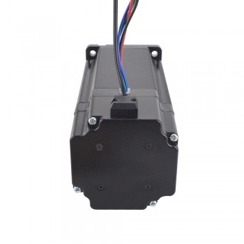 Silnik krokowy Nema 34 serii P 34BK50-120 12 Nm z hamulcem elektromagnetycznym
