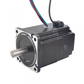 Silnik krokowy Nema 34 serii P 34BK50-45 4,5 Nm z hamulcem elektromagnetycznym