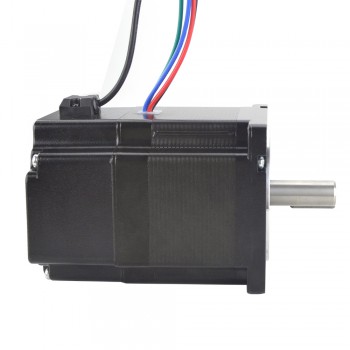 Silnik krokowy Nema 34 serii P 34BK50-45 4,5 Nm z hamulcem elektromagnetycznym
