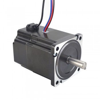 Silnik krokowy Nema 34 serii P 34BK50-45 4,5 Nm z hamulcem elektromagnetycznym