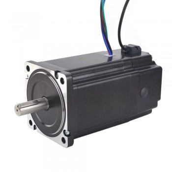 Silnik krokowy Nema 34 serii P 34BK50-85 8,5 Nm z hamulcem elektromagnetycznym