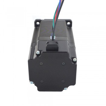 Silnik krokowy Nema 34 serii P 34BK50-85 8,5 Nm z hamulcem elektromagnetycznym