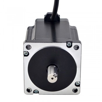 Silnik krokowy Nema 34 serii S 34HS46-6004S1 14 mm wałek wpustowy 8,5 Nm z kablem 1 m