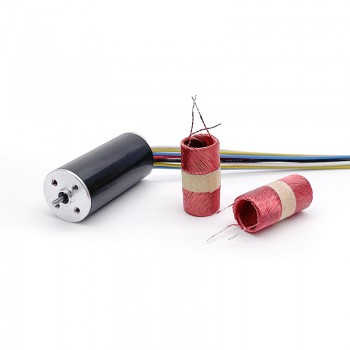 20 szt. Φ16mm 12V/24V Silnik bezrdzeniowy szczotkowy TEC1636 32,6 g/cm 3,4 W wał 2 mm 10000 obr./min