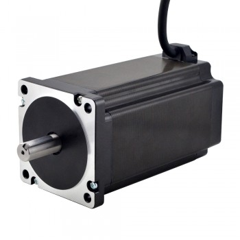 Silnik krokowy Nema 34 serii S 34HS61-6004S1 13,0 Nm 14 mm wałek wpustowy