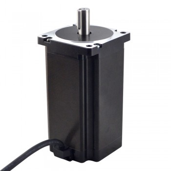 Silnik krokowy Nema 34 serii S 34HS61-6004S1 13,0 Nm 14 mm wałek wpustowy