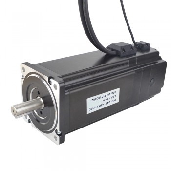 Silnik krokowy Nema 34 z zamkniętą pętlą 34E1KBK50-120 Seria P 12Nm z hamulcem elektromagnetycznym