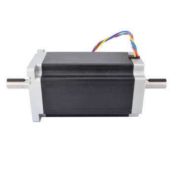 Silnik krokowy Nema 42 z podwójnym wałem 42HS79-8004D 30 Nm 8,0 A 5,36 V 4 przewody