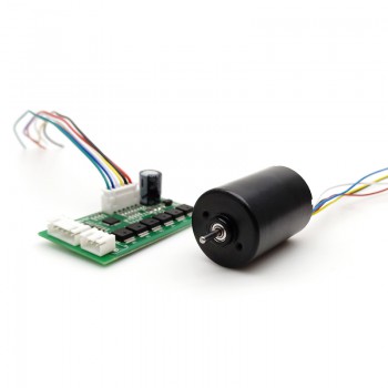 20 szt. Φ28mm 12V/24V Silnik BLDC TEC2838 100g.cm 4200 obr./min/4400 obr./min wał 2,3 mm
