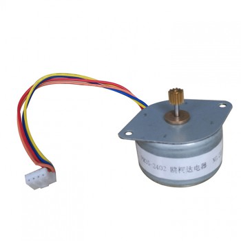 Silnik krokowy obrotowy PM Oukeda OSP001469 7,5 stopnia 2,45 Ncm 12 V 2 fazy Φ35 mm do drukarki