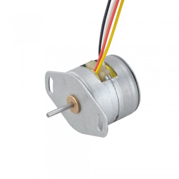 Silnik krokowy obrotowy PM Φ20x18.2mm 20PM20L01 18 stopni 5,88 mN.m 0,5 A 4 przewody
