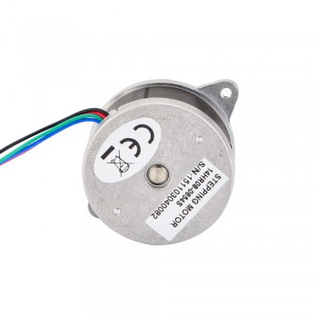 Silnik krokowy okrągły Nema 14 (Φ36x20mm)14HR08-0654S 4,6 V 0,9 stopnia 8,5 Ncm 4 przewody